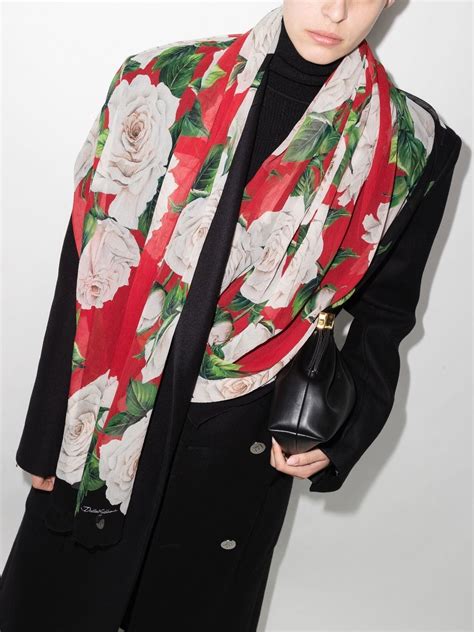 farfetch dolce gabbana scarf.